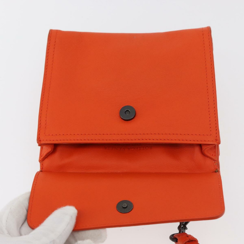 【日本直送】BOTTEGA VENETA INTRECCIATO 單肩包皮革橙色正品 176058-16