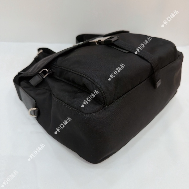 莉亞精品♡ PRADA 尼龍郵差包 二手-7