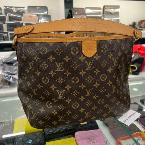 東區正精品㊣LV M40352 Delightful PM 原花肩背包小款 RZ6392