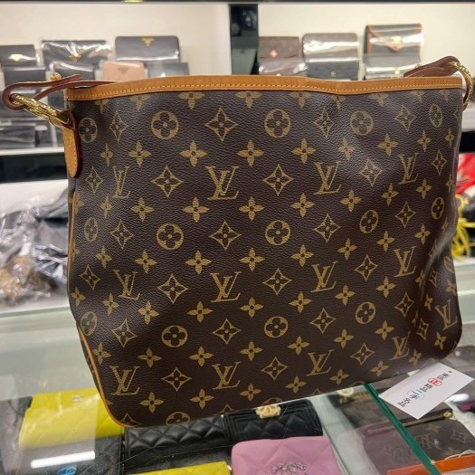 東區正精品㊣LV M40352 Delightful PM 原花肩背包小款 RZ6392-6