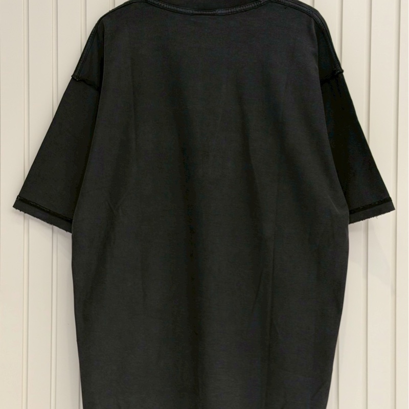 巴黎世家破壞做舊短袖-1