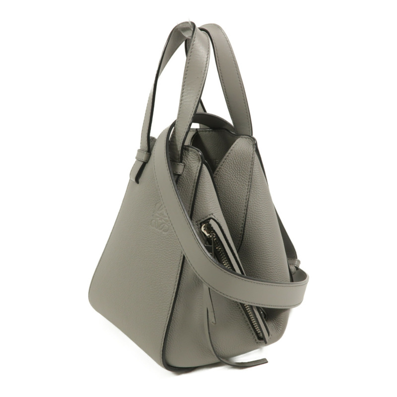 LOEWE 牛皮皮革Hammock Small肩背袋-2