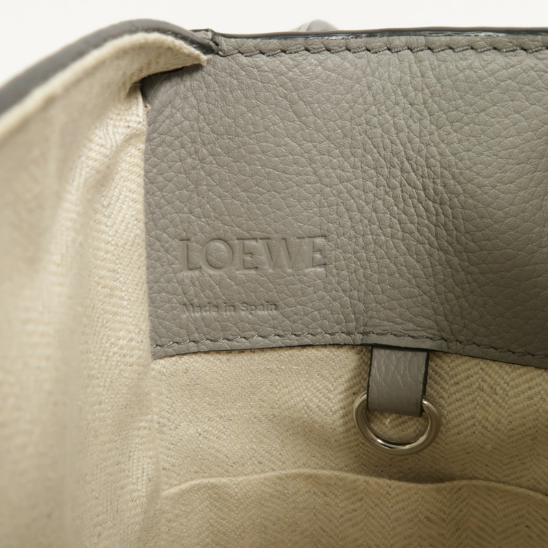 LOEWE 牛皮皮革Hammock Small肩背袋-5