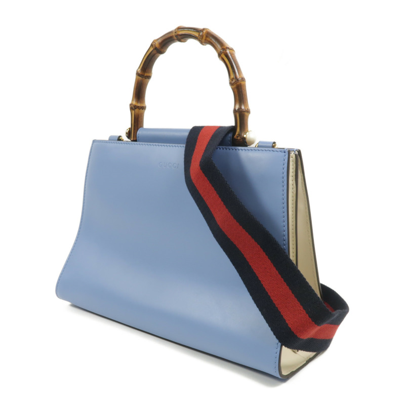 GUCCI 牛皮皮革Nymphaea手挽肩背兩用袋-2