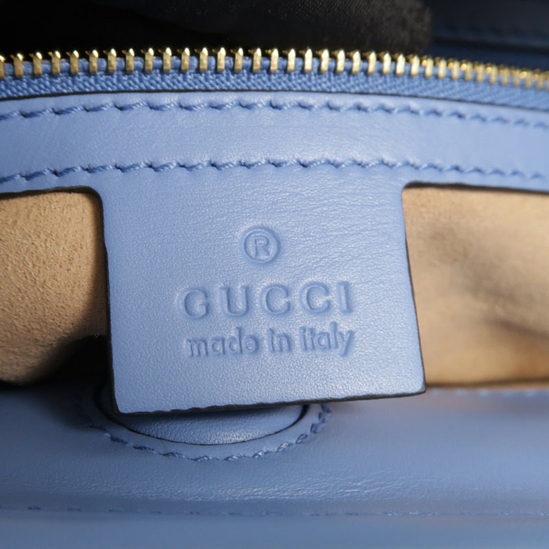 GUCCI 牛皮皮革Nymphaea手挽肩背兩用袋-5