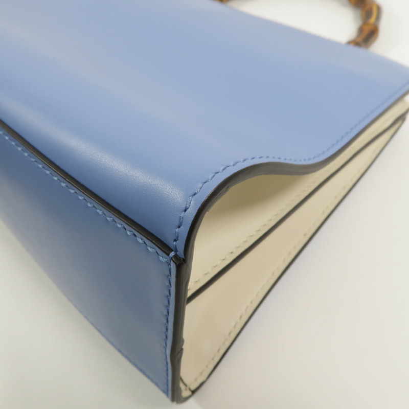 GUCCI 牛皮皮革Nymphaea手挽肩背兩用袋-10