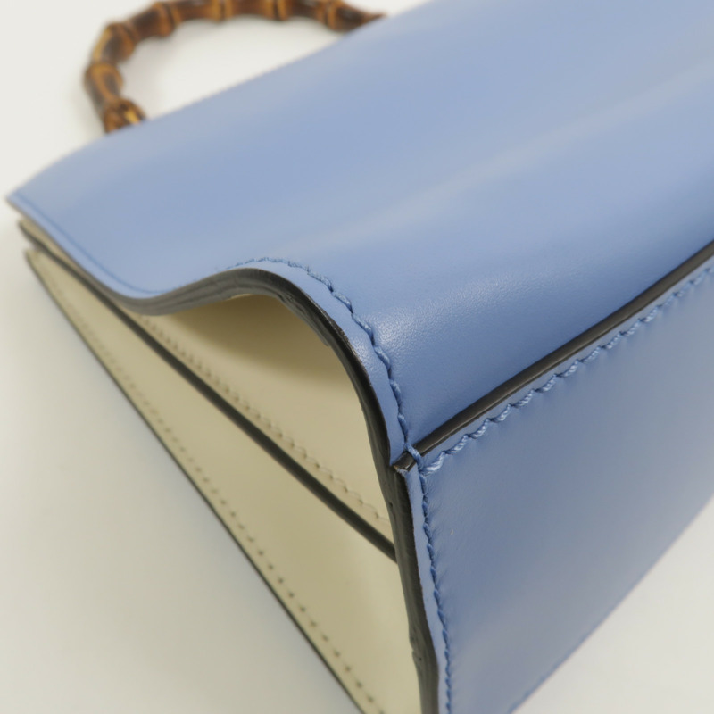 GUCCI 牛皮皮革Nymphaea手挽肩背兩用袋-11