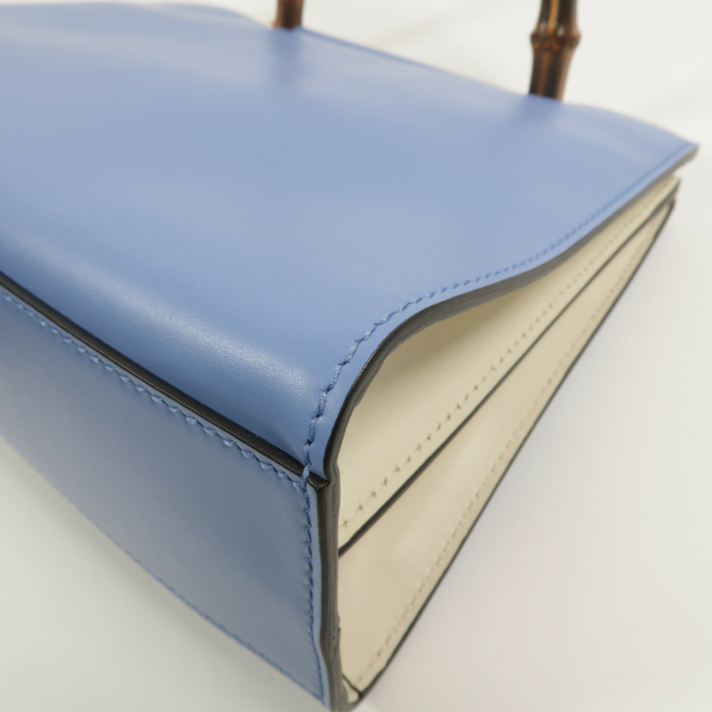 GUCCI 牛皮皮革Nymphaea手挽肩背兩用袋-12