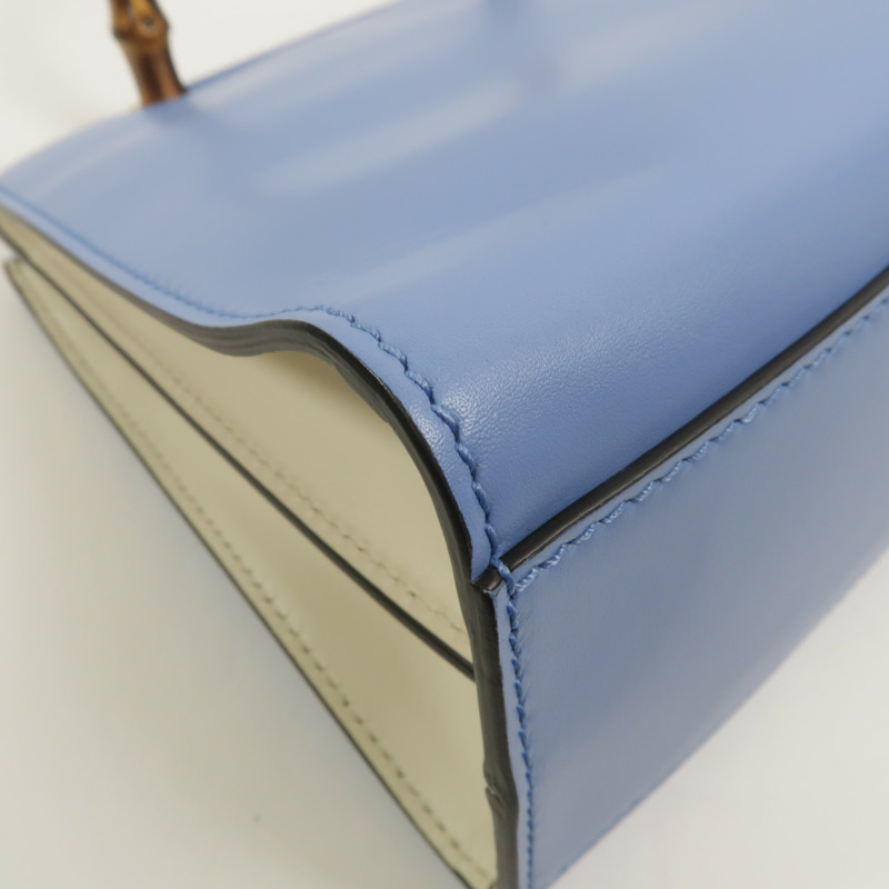 GUCCI 牛皮皮革Nymphaea手挽肩背兩用袋-13