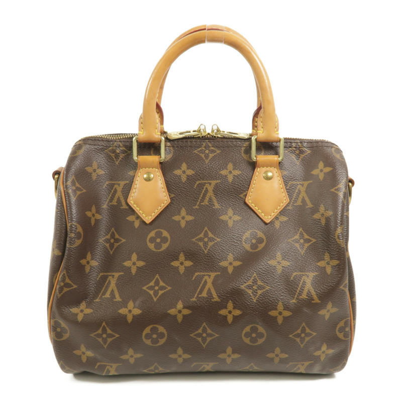 LOUIS VUITTON Monogram Speedy Bandouliere 25手挽肩背兩用袋-1