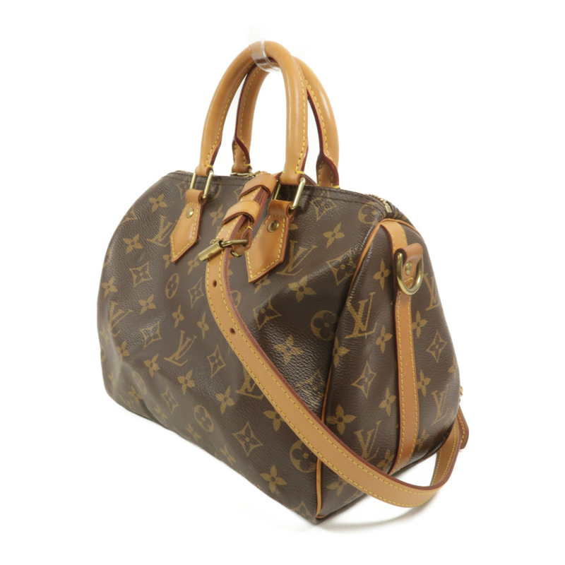 LOUIS VUITTON Monogram Speedy Bandouliere 25手挽肩背兩用袋-2