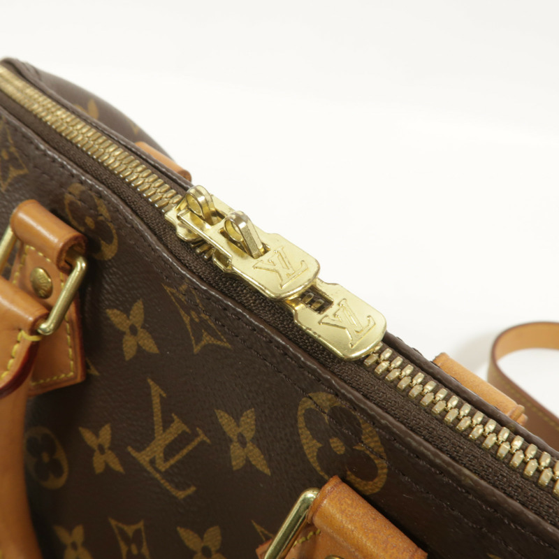 LOUIS VUITTON Monogram Speedy Bandouliere 25手挽肩背兩用袋-16