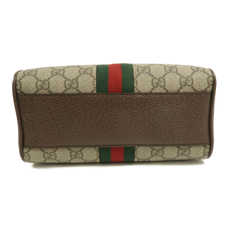 GUCCI 塗層帆布Boston Bag手挽肩背兩用袋-3