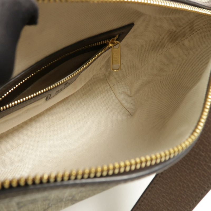 GUCCI 塗層帆布Ophidia手挽袋-4