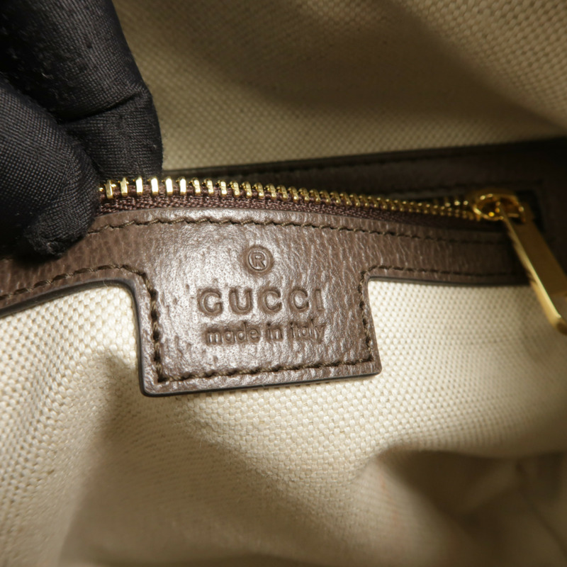 GUCCI 塗層帆布Ophidia手挽袋-5