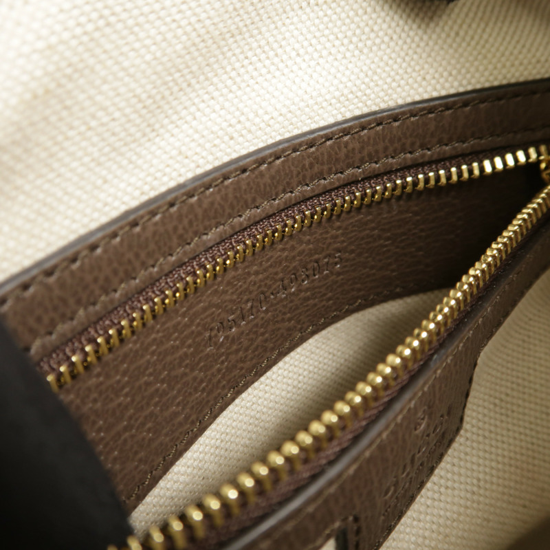 GUCCI 塗層帆布Ophidia手挽袋-6