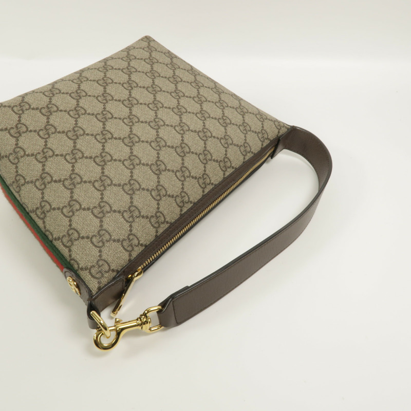 GUCCI 塗層帆布Ophidia手挽袋-7