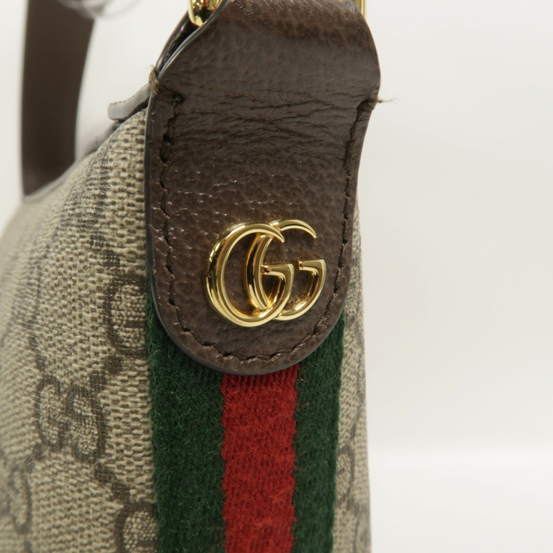 GUCCI 塗層帆布Ophidia手挽袋-8