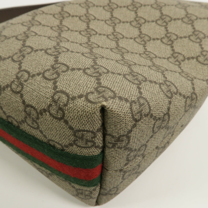 GUCCI 塗層帆布Ophidia手挽袋-12