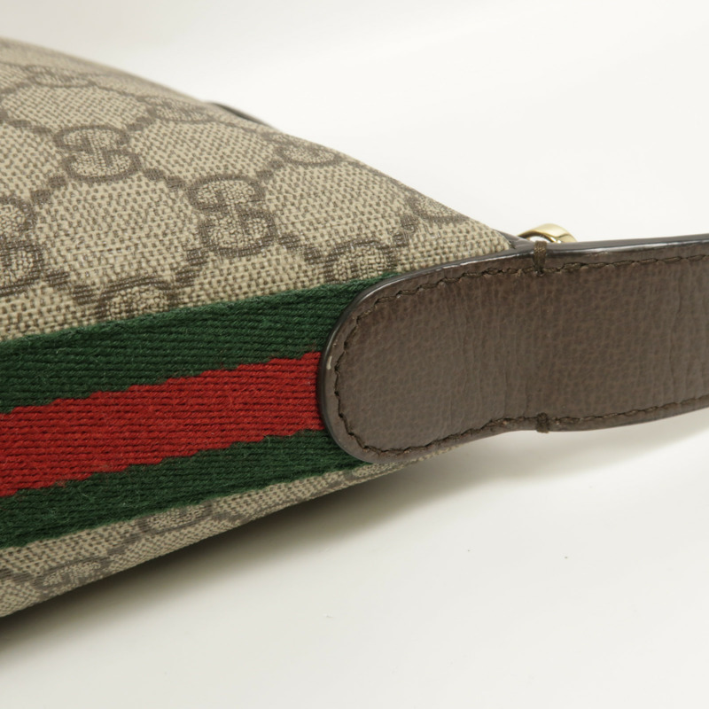 GUCCI 塗層帆布Ophidia手挽袋-15