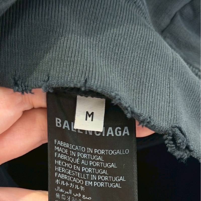 巴黎世家深灰可樂刺繡帽踢-2