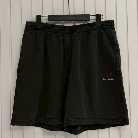 巴黎世水洗puma刺繡棉褲