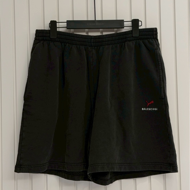 巴黎世水洗puma刺繡棉褲-0