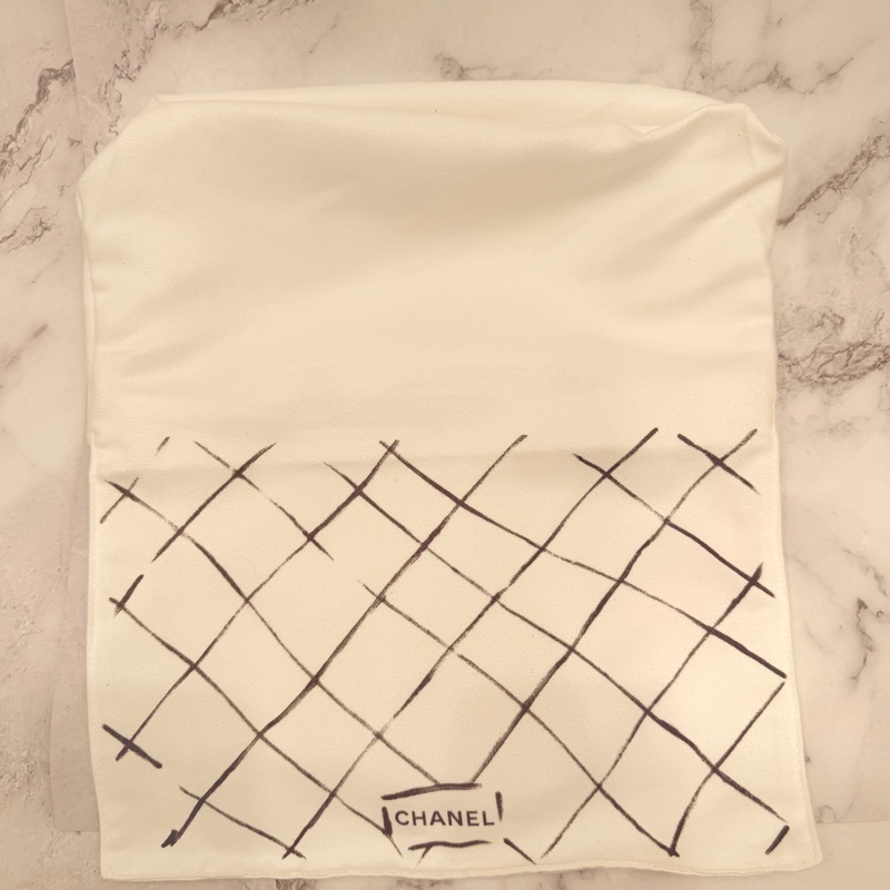 Chanel 經典口蓋包 小號 CF 23cm 奶茶色金鍊 (18開)-37