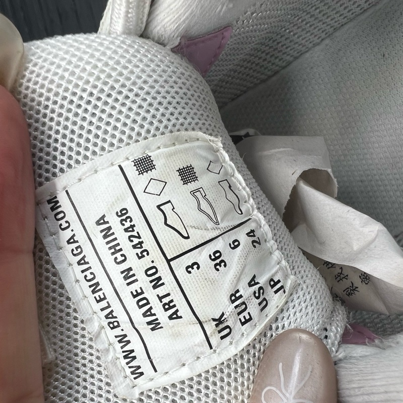 Balenciaga巴黎世家track 灰粉色 36碼-7