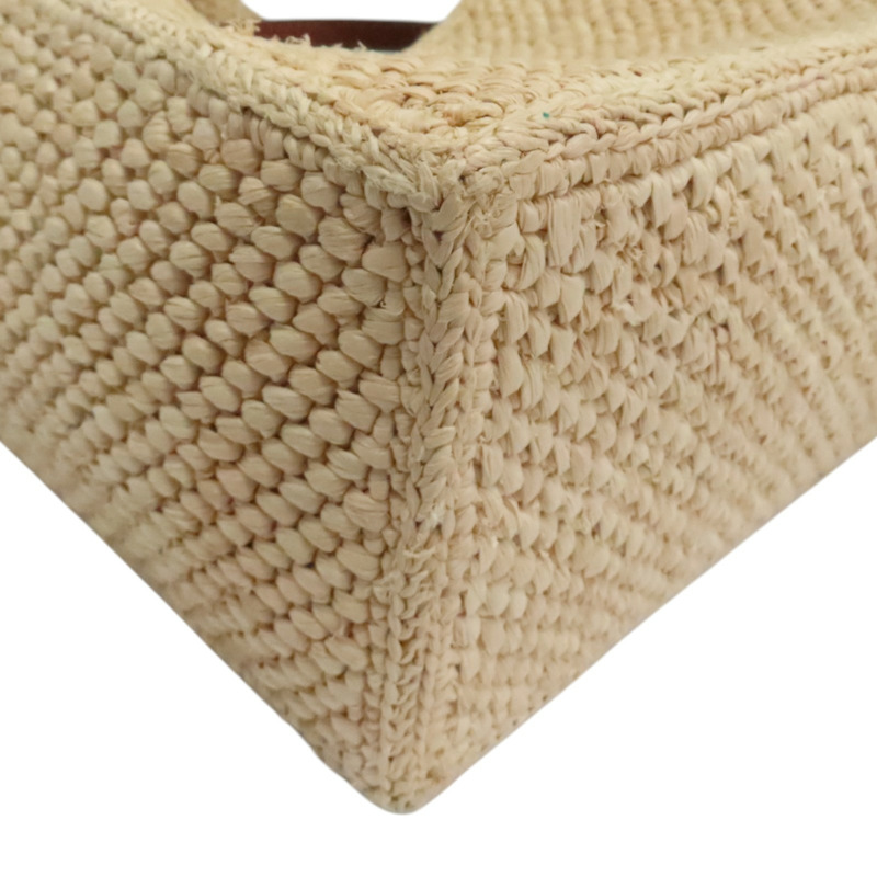 米色 草編 Small Font Tote 兩用包【LOEWE 羅威】 A685B59X03-9