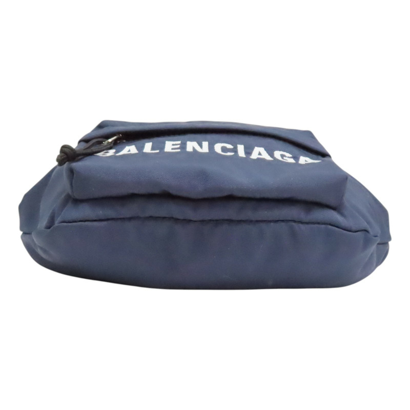 藍色 帆布 Wheel Belt 腰包【BALENCIAGA 巴黎世家】 528862-2