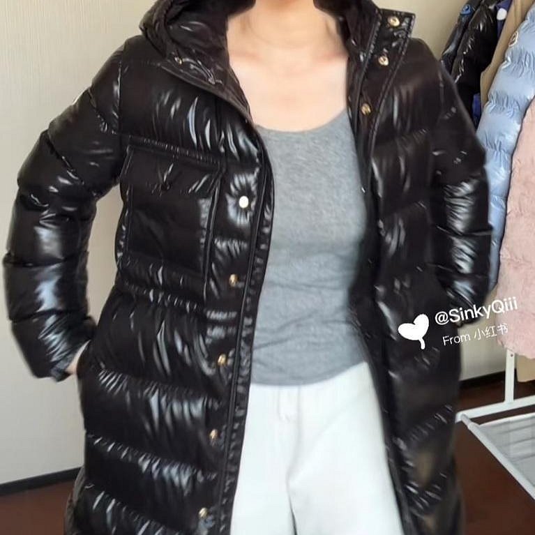 💎Han's house精品服飾💎MONCLER Dacca中版羽絨外套 青年款=女成人 XS S 原價36900-7