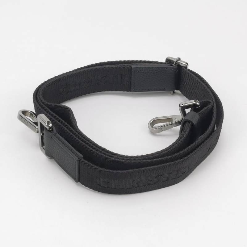 Dior 牛皮帆布Oblique 印花拉鍊斜背包-8