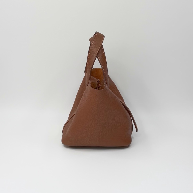 愛馬仕 Picotin Lock 18 金棕色 金扣 Z刻｜菜籃子-2