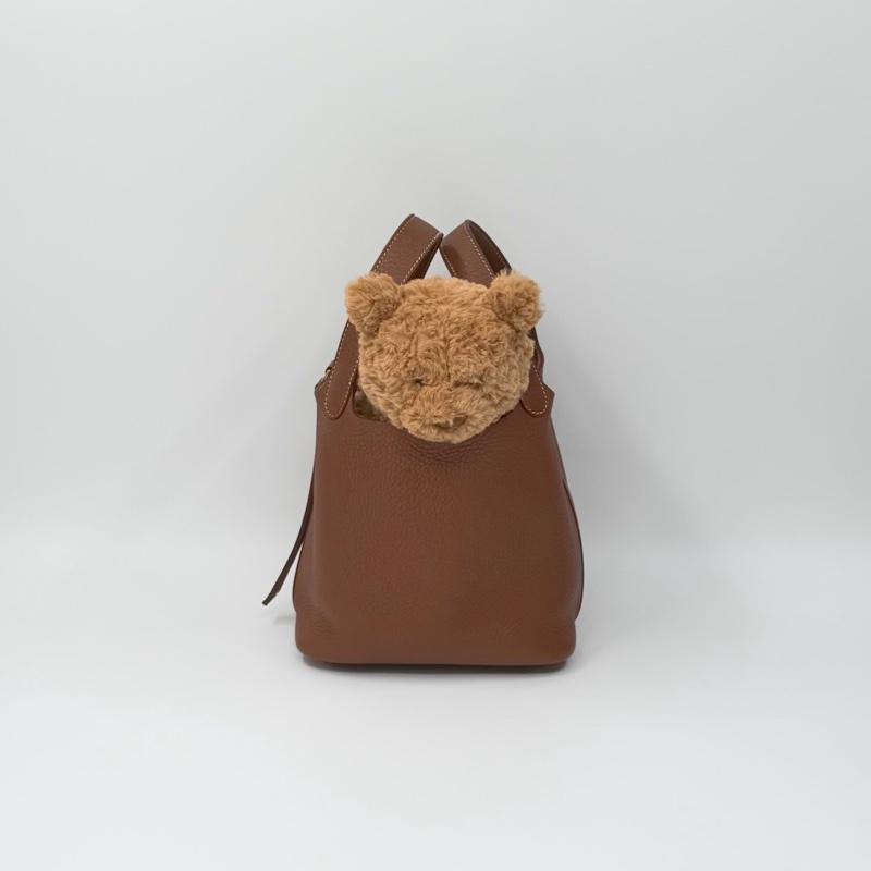 愛馬仕 Picotin Lock 18 金棕色 金扣 Z刻｜菜籃子-14