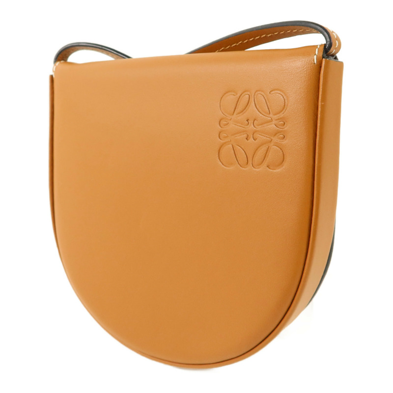 LOEWE 牛皮皮革Heel Pouch Small肩背袋-2