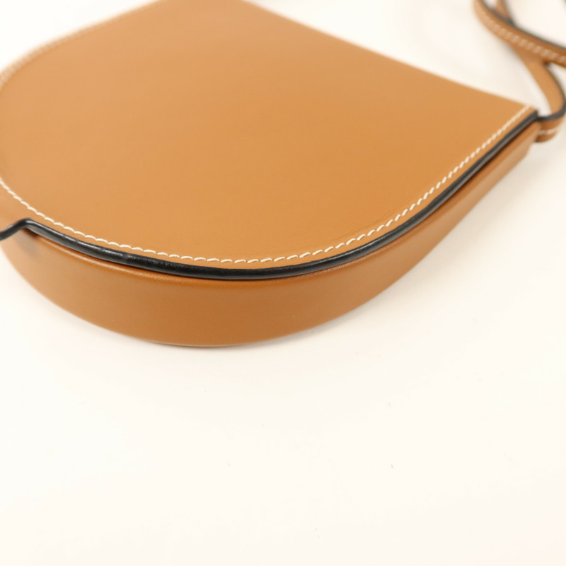 LOEWE 牛皮皮革Heel Pouch Small肩背袋-12