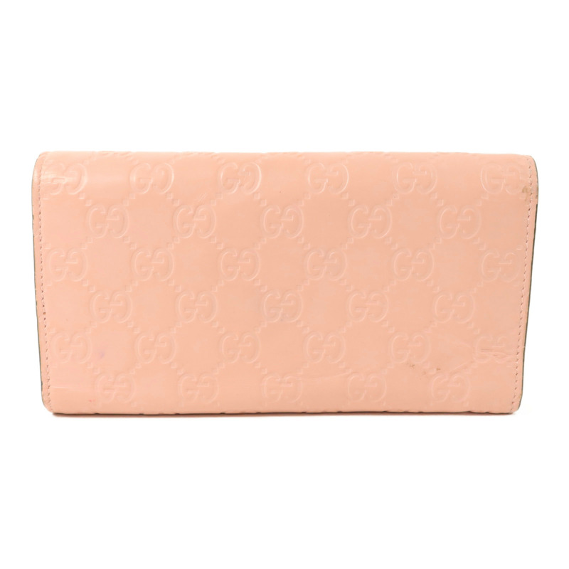 GUCCI 牛皮皮革Guccissima Long Wallet長錢包-1