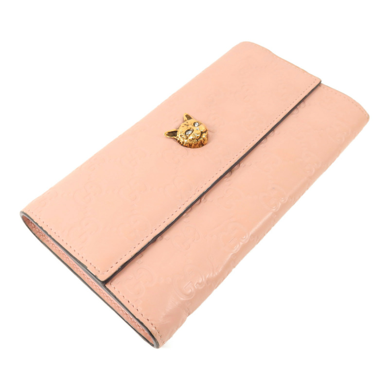 GUCCI 牛皮皮革Guccissima Long Wallet長錢包-2