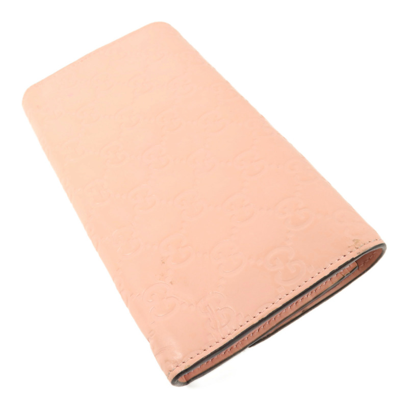 GUCCI 牛皮皮革Guccissima Long Wallet長錢包-3