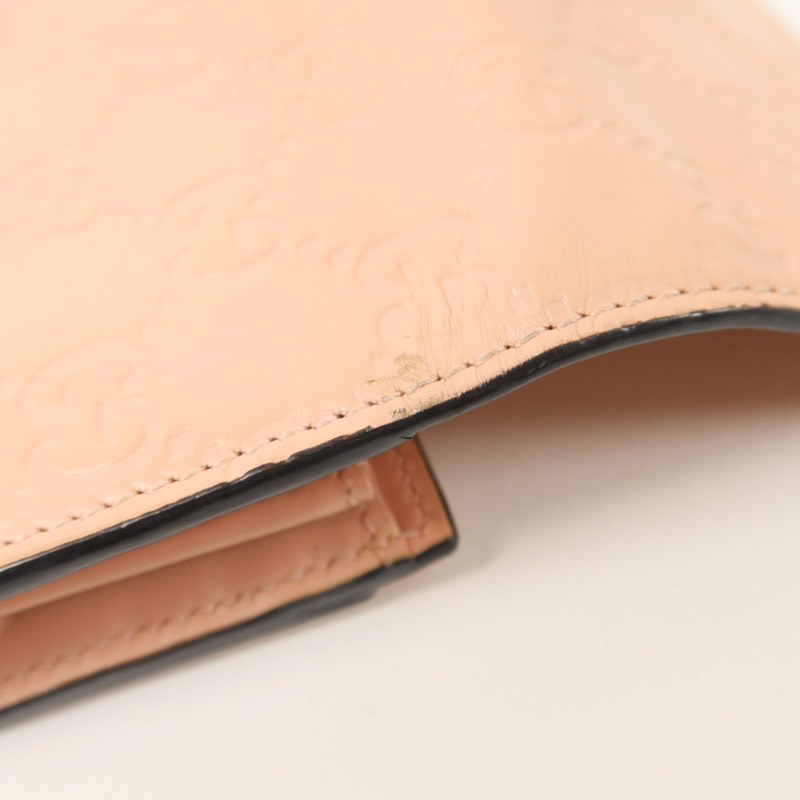 GUCCI 牛皮皮革Guccissima Long Wallet長錢包-13