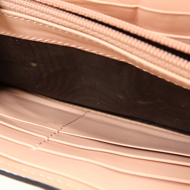 GUCCI 牛皮皮革Guccissima Long Wallet長錢包-17