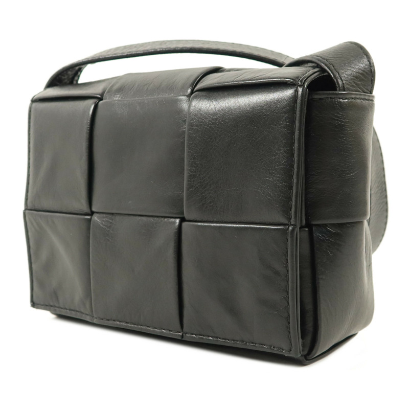 BOTTEGA VENETA 牛皮皮革Mini Cassette肩背袋-2