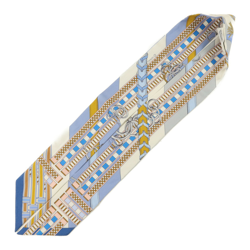 HERMES 絲質Twilly絲巾-2