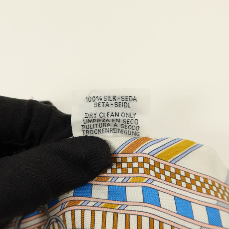 HERMES 絲質Twilly絲巾-7