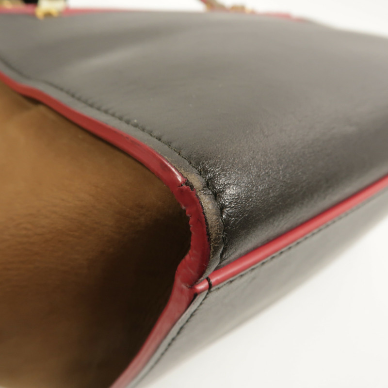 CELINE 牛皮皮革Trapeze手挽肩背兩用袋-11