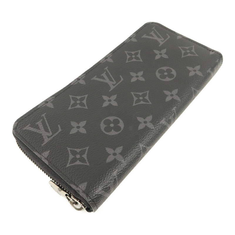 LOUIS VUITTON Monogram Eclipse Zippy Wallet Horizontal長錢包-2