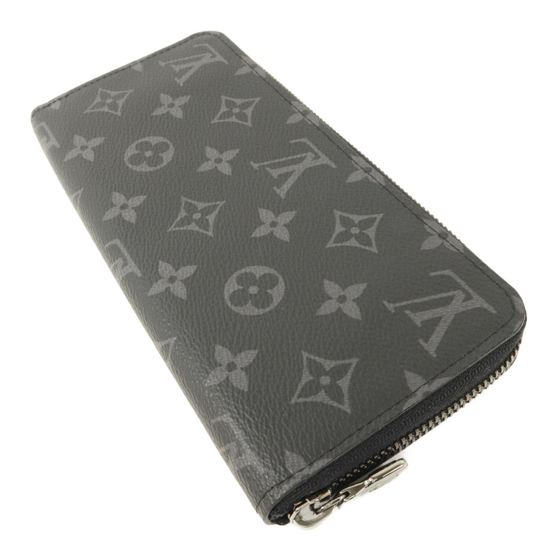 LOUIS VUITTON Monogram Eclipse Zippy Wallet Horizontal長錢包-3