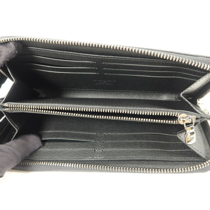 LOUIS VUITTON Monogram Eclipse Zippy Wallet Horizontal長錢包-4