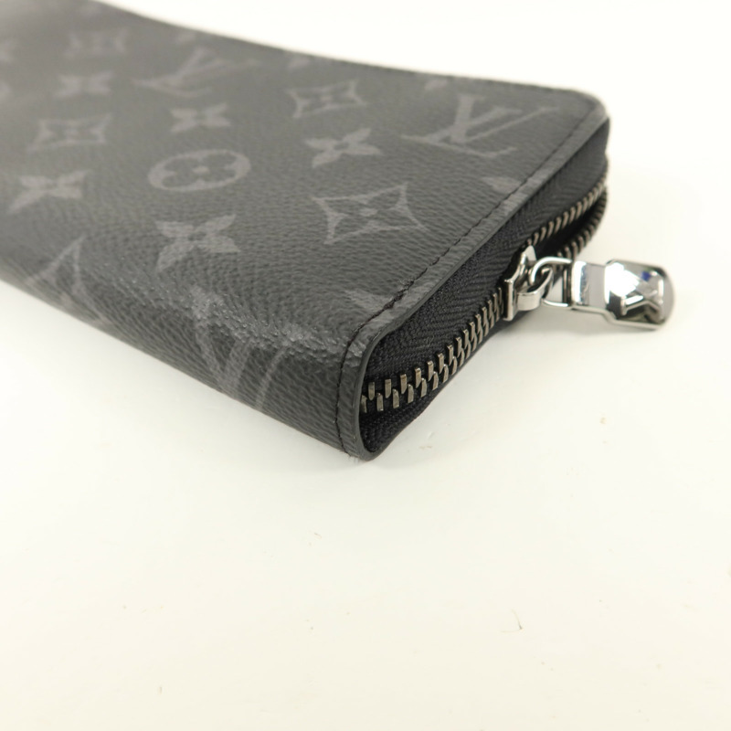 LOUIS VUITTON Monogram Eclipse Zippy Wallet Horizontal長錢包-8